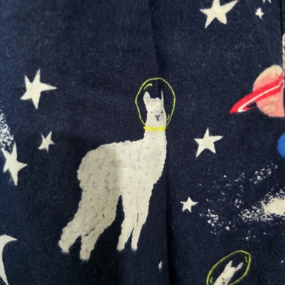⭐️40% Off⭐️ Old Navy Llama Astronaut Poplin Pajama Pants - Picture 7 of 10